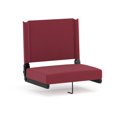 thumbnail image 1 of Grandstand Comfort Seats by Flash with Ultra-Padded Seat in Red, 1 of 9