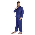 thumbnail image 3 of Inkmeso SolidNightwearSet For Men's Short Sleeve Pjs Loungewear Sets Soft Cotton Designer Sleepwear, 3 of 7