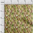 thumbnail image 2 of oneOone Georgette Viscose Pear Green Fabric Abstract Watercolor Texture Sewing Craft Projects Fabric Prints By Yard 42 Inch Wide, 2 of 5