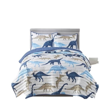 Mainstays Kids Stomps 3 Piece Quilt Set Twin/Double