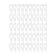 thumbnail image 3 of Rongfmy 50Pcs Christmas Light Clips Hooks for Deck Festival Tree Branch White, 3 of 9