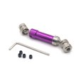 thumbnail image 1 of QualitChoice Rear Drive Shaft 1:12 Crawler Parts Replacement for Wltoys 12423 12428 12429 Purple 1Set, 1 of 6
