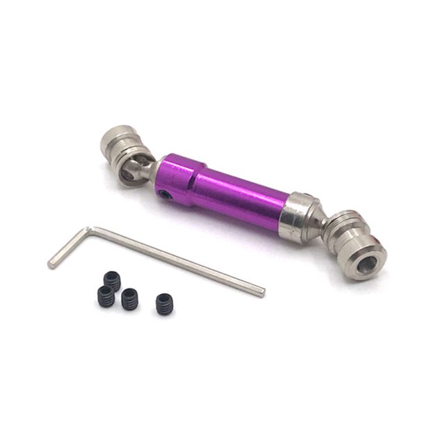 QualitChoice Rear Drive Shaft 1:12 Crawler Parts Replacement for Wltoys 12423 12428 12429 Purple 1Set
