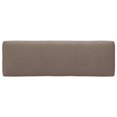 thumbnail image 5 of vidaXL Pallet Cushions 3 pcs Taupe Fabric, 5 of 5