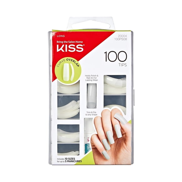 Kiss : 100 ongles - Courbure chevauchée