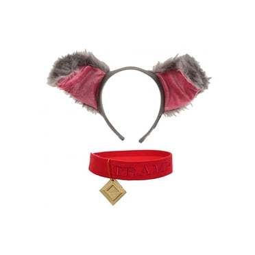 Lady & the Tramp Trousse de Serre-Tête et de Collier Tramp