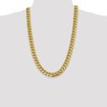 thumbnail image 2 of 14k Yellow Gold 26 Inch 13.2mm Miami Cuban Chain Necklace Pendant Charm Curb, 2 of 9