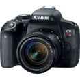 thumbnail image 2 of Canon EOS Rebel T7i DSLR Camera with 18-55mm Lens (Intl Model) - Starter Bundle, 2 of 6