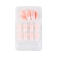 thumbnail image 1 of ziyahi False Nail Wearable Perfect Matching Simple to Wear No Irritating Odor Fake Fingernail Breathable Press Type Adjustable Paster Type 16 Type 25 F741 1Set, 1 of 6