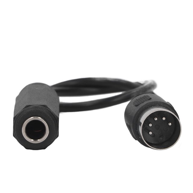 6.35mm Female To 5pin MIDI Adapter Cable, Wide Applicability Microphone Adapter Cable For MP3 For Speakers