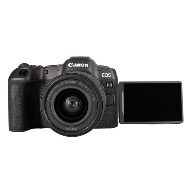 Canon EOS R8 Mirrorless Camera with RF 24-50mm f/4.5-6.3 is STM