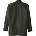 thumbnail image 4 of Dickies Mens Long-Sleeve Work Shirt, XL, Olive Green, 4 of 7