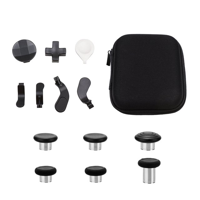 Replacement Controller Gamepad Swap Joysticks Paddles Thumbsticks Button Set With D-Pad Paddles For Xbox
