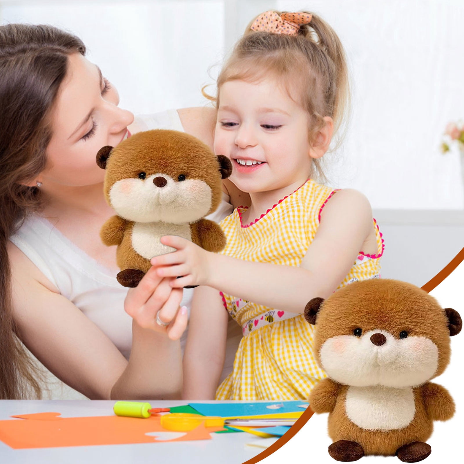 Plush Soft Water Sloth Realistic Toy, Stuffed Sleep Aid & Anxiety Relief, Soft Water Sloth Plush for Kids, Relaxation & Comfort for All Ages, Cuddly Sloth Plush Toy