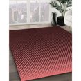 thumbnail image 3 of Ahgly Company Tapis d'Intérieur Lavable en Machine Carré Transitionnel Marron Chocolat, 7 Pieds Carré, 3 of 7