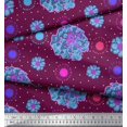 thumbnail image 2 of Soimoi Rayon Fabric Artistic Floral Printed Fabric 1 Yard 56 Inch Wide, 2 of 3