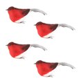 thumbnail image 4 of Mousse Artificielle Simulation Oiseaux en Mousse pour Noël, 4 of 7