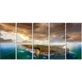 thumbnail image 2 of Great Ocean Road Australia Blue - Grande Impression sur Toile Seascape Art, 2 of 3