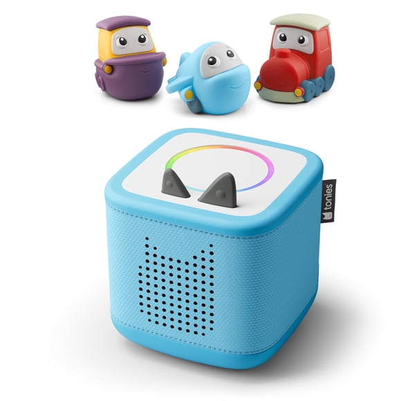 tonies Toniebox 2 Bundle with Transportation Set from My First Tonies – Sky Blue (English)