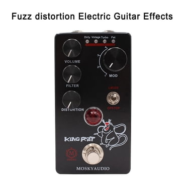 Mosky King Rat Filtre de Volume Fuzz Distorsion la Pédale d'Effets de Guitare Électrique