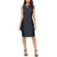 thumbnail image 1 of INSPIRE CHIC Robe Sans Manches Élégante pour Femmes TP Bleu, 1 of 8