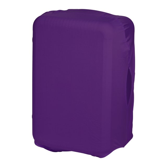 Unique Bargains Elastic Silk Travel Luggage Cover, Washable Protective Suitcase Protector Bag Purple for 20 Inch Wheeled Suitcase