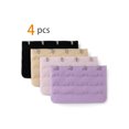 thumbnail image 2 of INSPIRE CHIC Rallonges de Soutien-Gorge pour Femmes 3 Rangées 4 Crochets Rallonges de Bretelles Multicolore-1 3 Rangées 4 Crochets 4 Pcs, 2 of 5