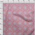 thumbnail image 3 of oneOone Velvet Aqua Blue Fabric Block Sewing Craft Projects Fabric Prints By Yard 58 Inch Wide-6W, 3 of 5