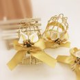 thumbnail image 3 of YAOMOBB Gifts Box Bird Cage Shape Candy Box for Wedding Supply, 3 of 6