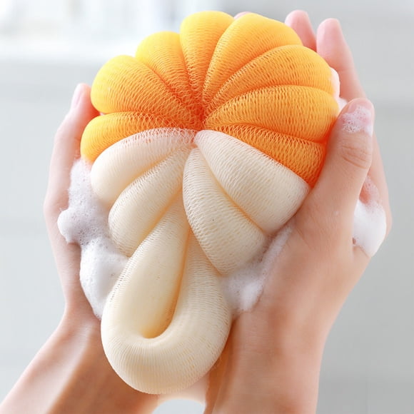 Chmadoxn Bathroom Accessories Conch Bath Sponge Shower Loofah Sponge Exfoliating Bath Sponge Body Scrub Mesh bath ball