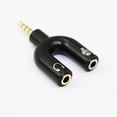 thumbnail image 3 of BlueDiamond Répartiteur de Casque Audio + Micro 3,5 mm - Noir, 3 of 3
