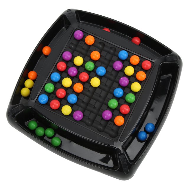 Bead Elimination Jeu, Eco Friendly Améliorer l'interaction Couleur Discrimination Logical Thinking Board Jeu pour la partie