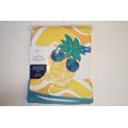 thumbnail image 2 of 100% Polyester Pineapple Shaped Novelty Beach Towel. 42" x 70", 2 of 3