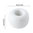thumbnail image 3 of Harpily Urbanstrive Sleek Mini Ceramics Toothbrush Holder Stand for Bathroom Vanity Countertops, 3 of 4