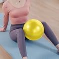 thumbnail image 1 of TopLLC Mini Yoga Pilates 10 Inch For Stability Exercise Training Gym Burst And Slip Balls With Inflatable Straw yoga ball, 1 of 9