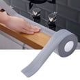 thumbnail image 1 of Caulk Strip PVC Self Adhesive Sealing Tape Decorative Sealant Trim Waterproof Edge ProtectorGrey, 1 of 1