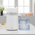 thumbnail image 2 of Ourlova 1.5Gal/6L Stainless Steel Home Countertop Water Distiller with Glass Container, 750W Desktop Drinking Purifier Filter Distilling Kit, 2 of 9