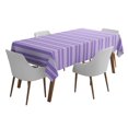 thumbnail image 1 of Vargottam Intérieur/ExtérieurNappe58x102 InchRectangleNappe Imperméable PatioTableCoupes- Printemps/ÉtéTable rectangulaire/BBQs/Picnic -Dusty Purple, 1 of 5