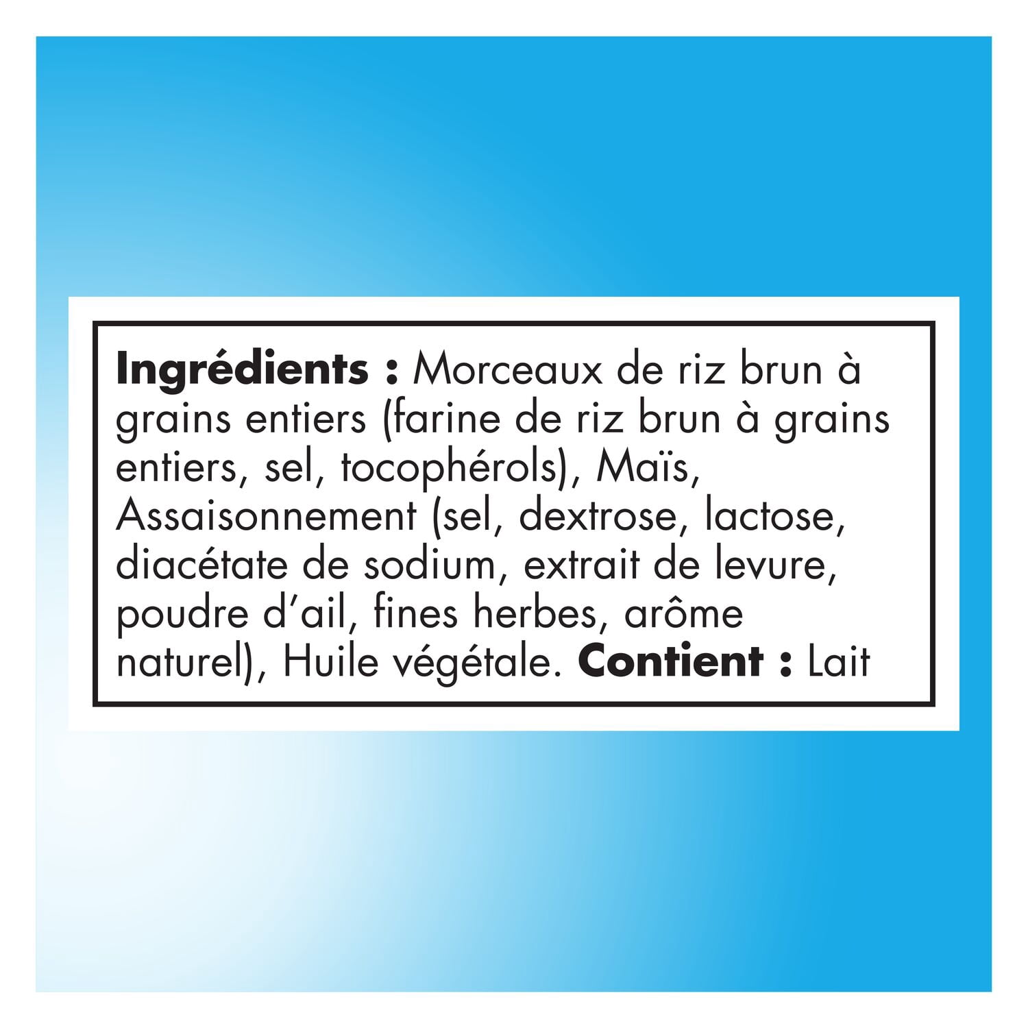 Quaker Crispy Minis Croustilles de riz brun Saveur Aneth croquant