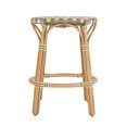thumbnail image 4 of Butler Specialty Company Ballito 24 in. Seat Height Oval Rattan Counter Stool - Yellow and Brown, 4 of 8