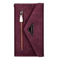 thumbnail image 2 of For iPhone 15 Pro Wallet Case,Women/Men A Multi-Card Slot Card Holder Premium Folio Flip Leather Protective Zipper Pocket Purse Wallet Case With Hand Strap and Shoulder Strap Case, 2 of 9
