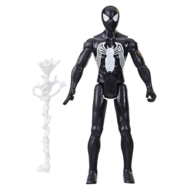 Marvel Spider-Man Epic Hero Series Symbiote Suit Spider-Man Action Figure with Accessory (4 Inch)