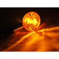 thumbnail image 4 of Krator Moto 4 pcs Fumée Rond Clignotants Feux Compatibles avec Harley Davidson Softail FXSTI Custom, 4 of 4