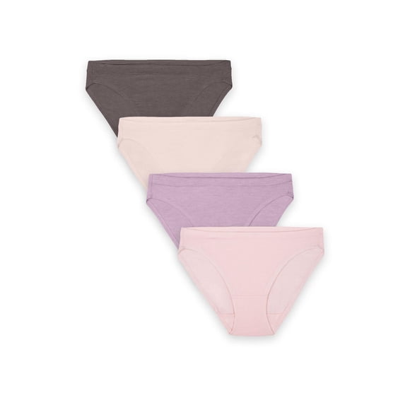 Fruit of the Loom Women's Ultra Soft Modal Bikini, 4-Pack