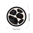 thumbnail image 3 of LSLJS Rose Round Placemat for Dining Table Rubber Table Mats Kitchen Accessories Decoration Placemat Home, Place Mats Kitchen Utensils & Gadgets, 3 of 6