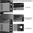 thumbnail image 3 of karbeen 6.0 Cu ft Digital Keypad Home Safe, Large Safe Box Fireproof with Deposit Slot & Dual Alarm System, Money Safe With Mute Function and LED Light, Security Box for Money Valuables, 3 of 9