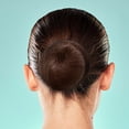 thumbnail image 3 of 100 Elastic 24 Mesh Hair Net for Buns Long Hair Short Hair, 3 of 3