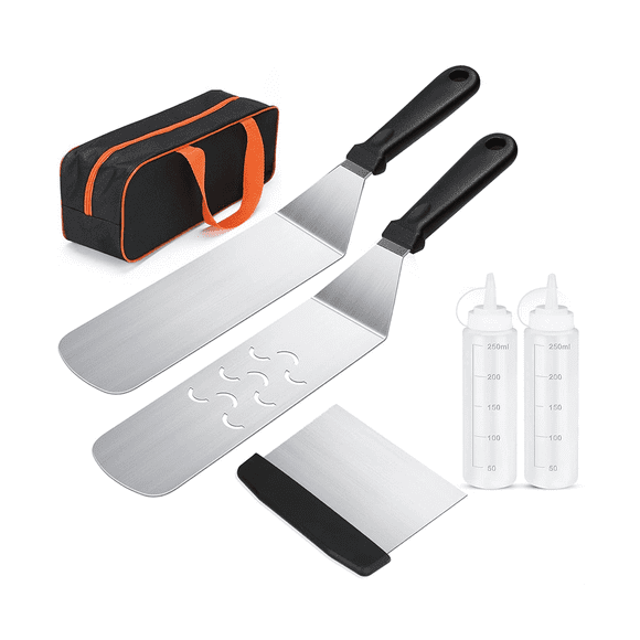 Blackstone Griddle Accessories Kit,Flat Top Grill Accessories Set for Blackstone and with Spatula & Carry Bag