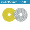 thumbnail image 1 of 6 Inch 150mm Dry/wet Diamond Polishing Pads Flexible Grinding Discs For Granite, 1 of 9