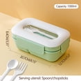 thumbnail image 1 of LSLJS Lunch Box for Office Workers The Lunch Box Can Be Heated In A Microwave and Divided Into Different Formats Large Capacity Bento Box, Lunch Boxs, 1 of 2